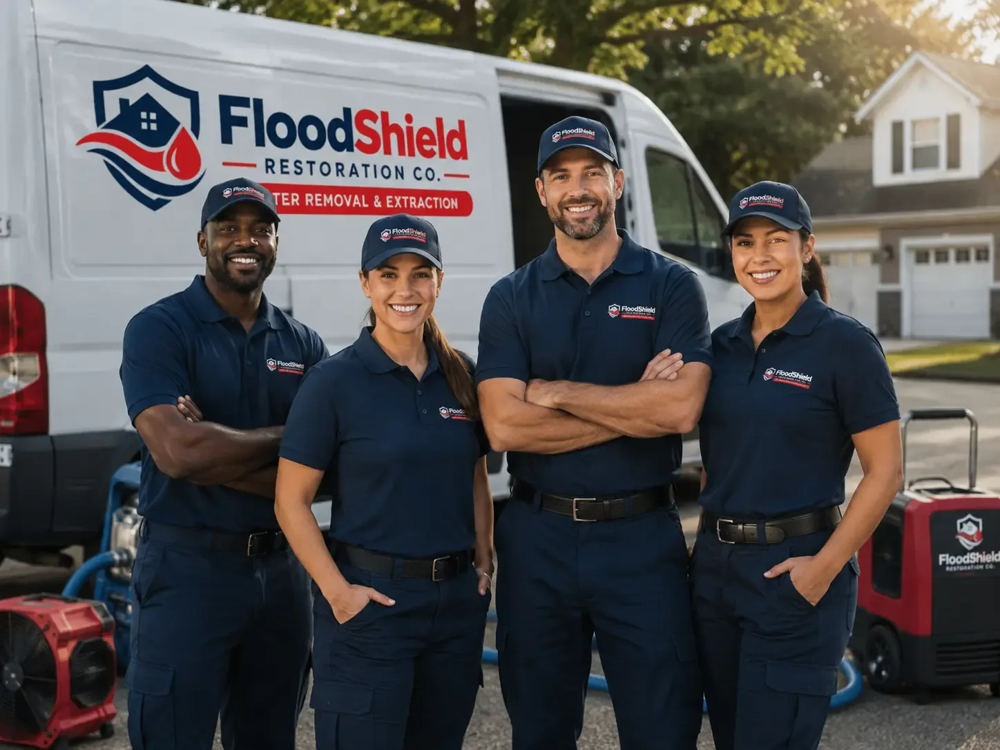 Flood Damage Restoration company in Old Washington, OH